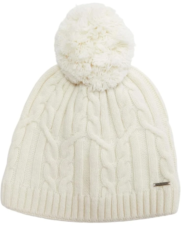L.L.Bean Heritage Wool Windproof Pom Hat