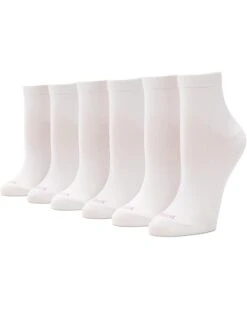 HUE Cotton Body Socks Shorty 6-Pack
