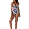 Tommy Bahama Coastal Gardens Reversible Cross-Back One-Piece